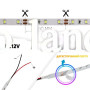 Светодиодная лента красный цвет B-LED 3528-60 R IP65 герметичная, 1м